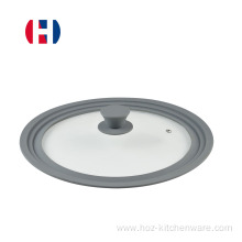 Universal Silicone Glass Lid Covers for Pots